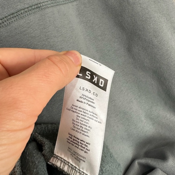 LKSD Hoddie Oversized Women’s Size Medium Gray - Picture 8 of 12